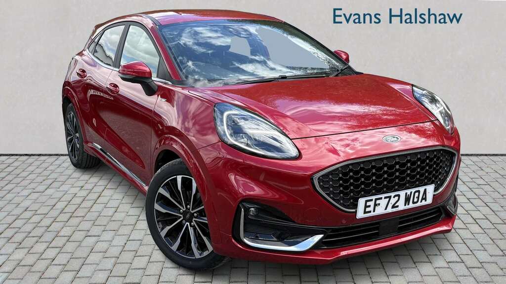 Ford Puma 1.0 Ecoboost Hybr Mhev 155 St-line Vignale Dct Red