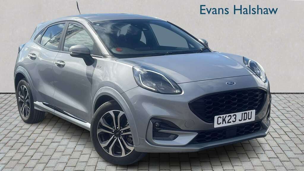 Ford Puma 1.0 Ecoboost Hybrid Mhev St-line Dct 2023 Silver