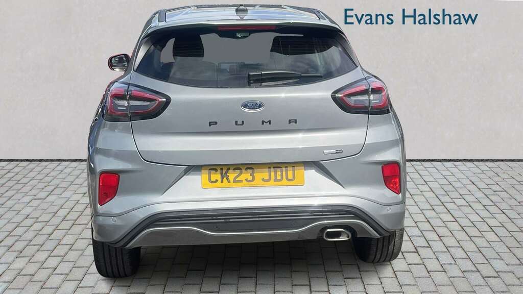 Ford Puma 1.0 Ecoboost Hybrid Mhev St-line Dct 2023 CK23JDU Silver #4