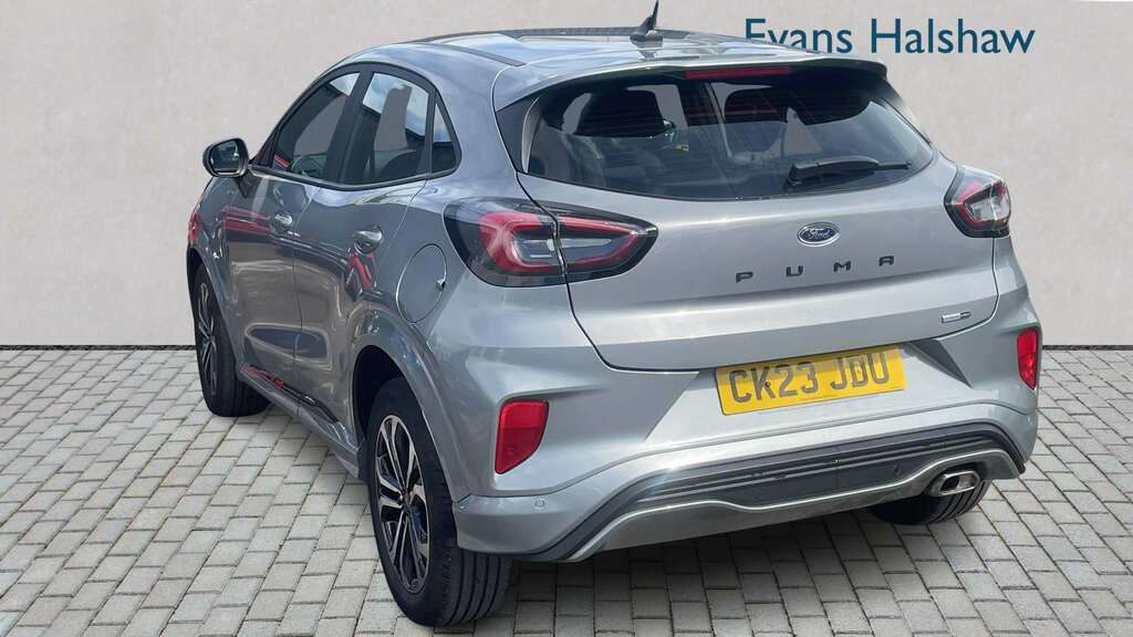 Ford Puma 1.0 Ecoboost Hybrid Mhev St-line Dct 2023 CK23JDU Silver #2