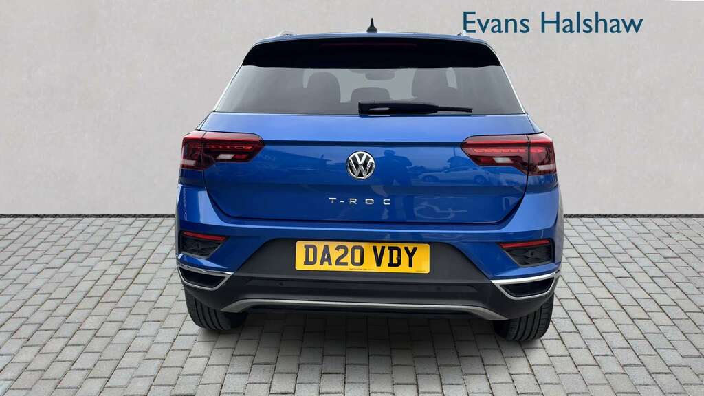 Volkswagen T-Roc 2.0 Tdi Sel Dsg 2020 DA20VDY Blue #4