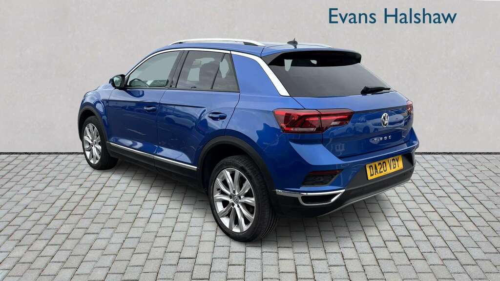 Volkswagen T-Roc 2.0 Tdi Sel Dsg 2020 DA20VDY Blue #5