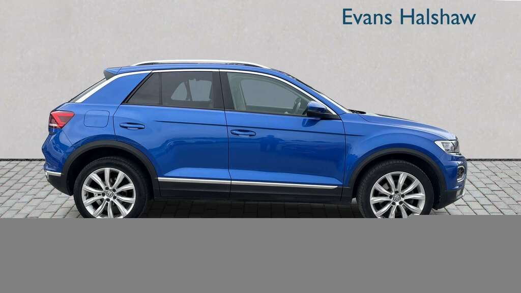 Volkswagen T-Roc 2.0 Tdi Sel Dsg 2020 DA20VDY Blue #3