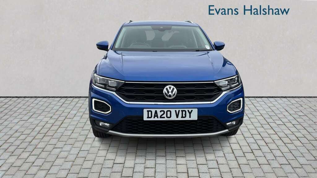Volkswagen T-Roc 2.0 Tdi Sel Dsg 2020 DA20VDY Blue #2