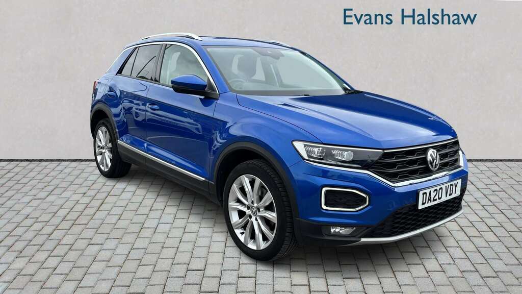 Volkswagen T-Roc 2.0 Tdi Sel Dsg 2020 Blue