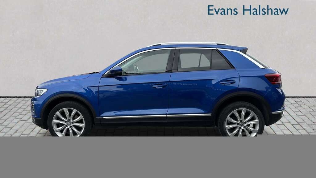 Volkswagen T-Roc 2.0 Tdi Sel Dsg 2020 DA20VDY Blue #6