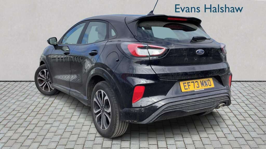 Ford Puma 1.0 Ecoboost Hybrid Mhev St-line Dct 2023 Black