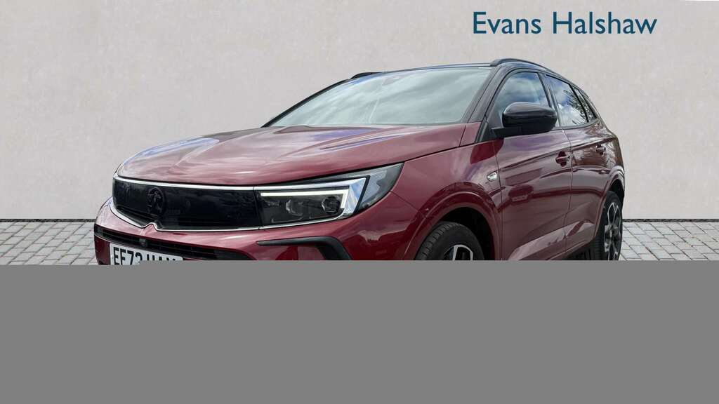 Vauxhall Grandland 1.5 Turbo D Ultimate 2023 EF72HAX Red #3