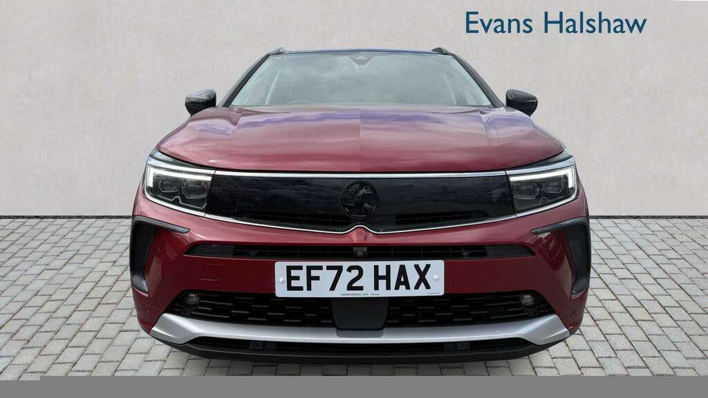 Vauxhall Grandland 1.5 Turbo D Ultimate 2023 EF72HAX Red #2