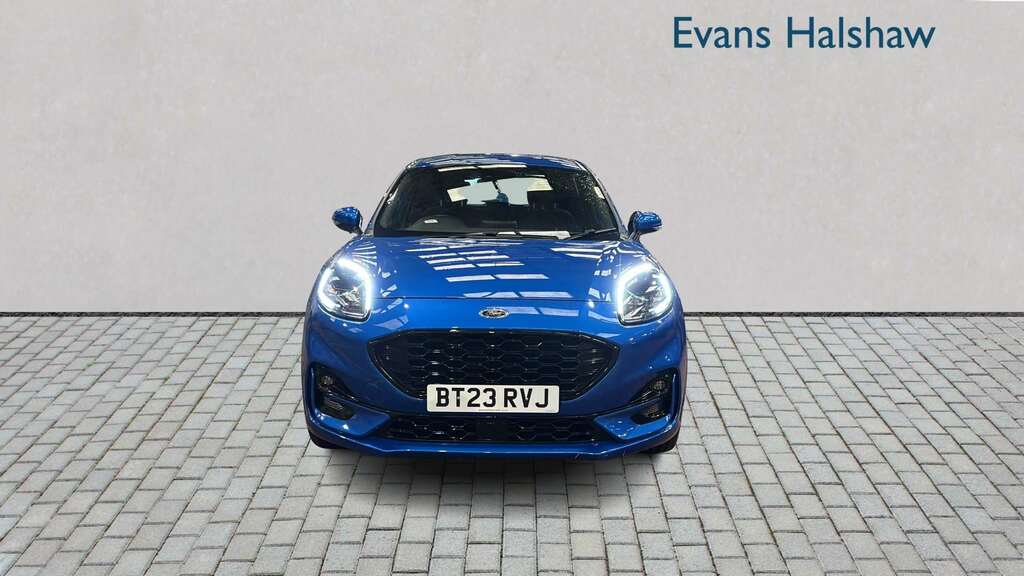 Ford Puma 1.0 Ecoboost Hybrid Mhev St-line Dct 2023 BT23RVJ Blue #4