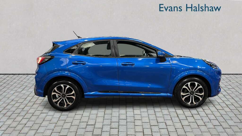 Ford Puma 1.0 Ecoboost Hybrid Mhev St-line Dct 2023 BT23RVJ Blue #3