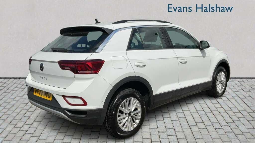 Volkswagen T-Roc 1.0 Tsi Life 2023 PF72MYO White #2