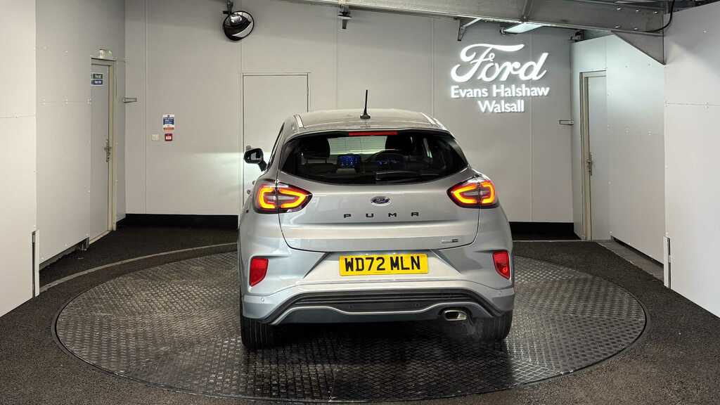 Ford Puma 1.0 Ecoboost Hybrid Mhev St-line Dct 2023 WD72MLN Silver #2