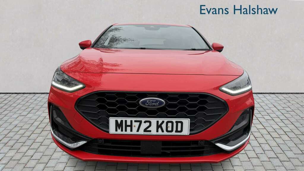 Ford Focus 1.0 Ecoboost Hybrid Mhev St-line Vign 202 MH72KOD Red #3