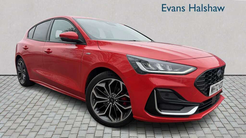 Ford Focus 1.0 Ecoboost Hybrid Mhev St-line Vign 202 Red
