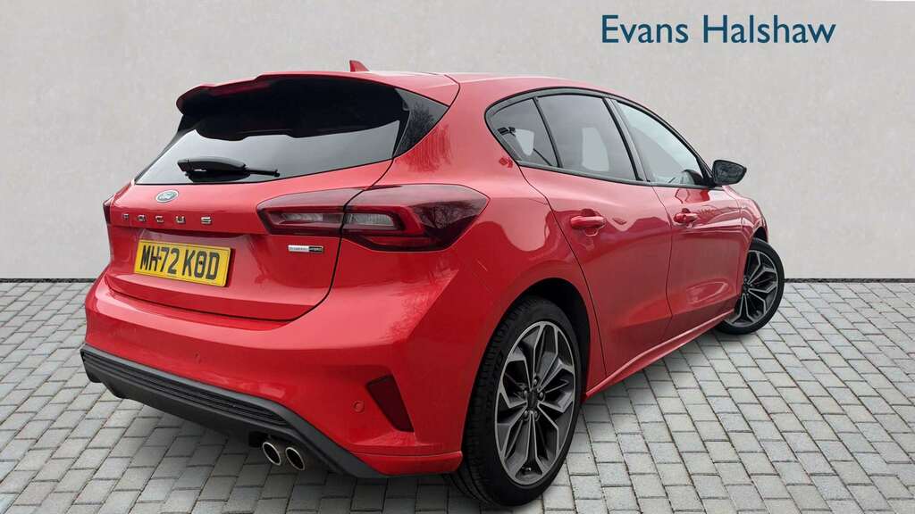 Ford Focus 1.0 Ecoboost Hybrid Mhev St-line Vign 202 MH72KOD Red #2