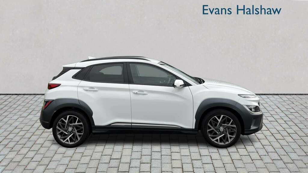 Hyundai Kona 1.6 Gdi Hybrid Premium Dct 2023 MA23UVJ White #6