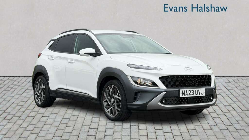 Hyundai Kona 1.6 Gdi Hybrid Premium Dct 2023 White