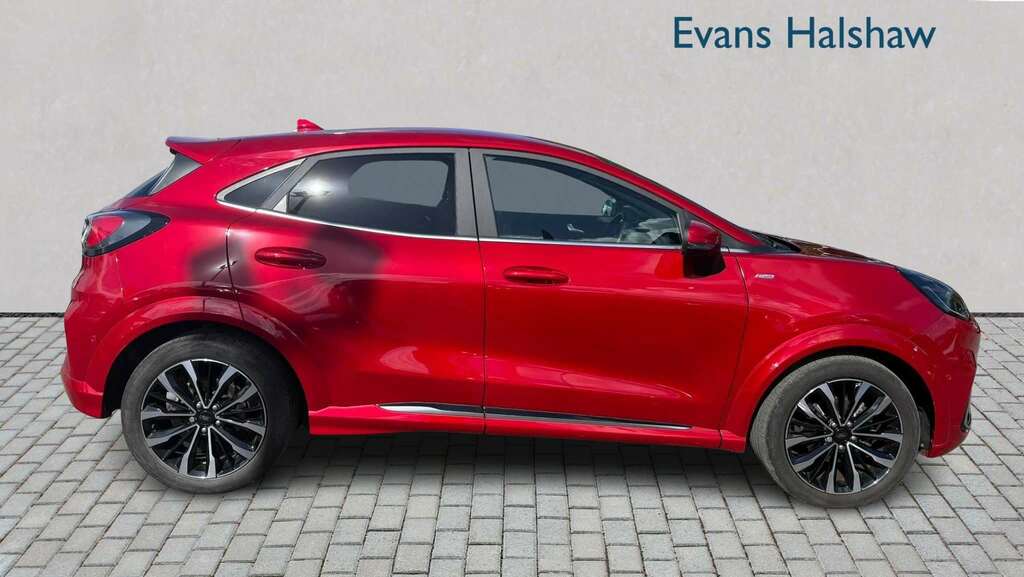 Ford Puma 1.0 Ecoboost Hybr Mhev 155 St-line Vignale Dct Red