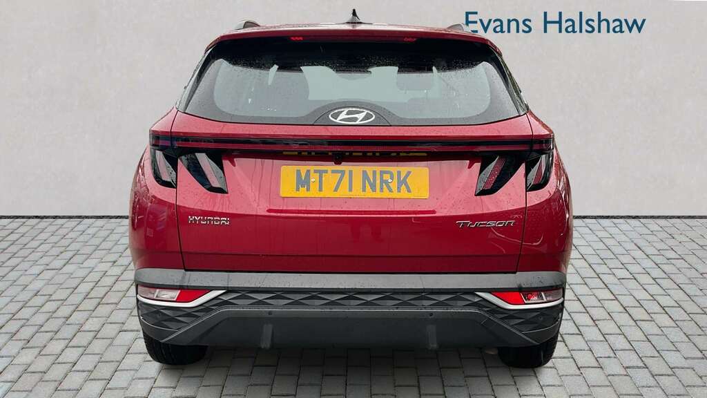 Hyundai Tucson 1.6 Tgdi 48V Mhd Se Connect 2Wd Dct 2021 Red #5