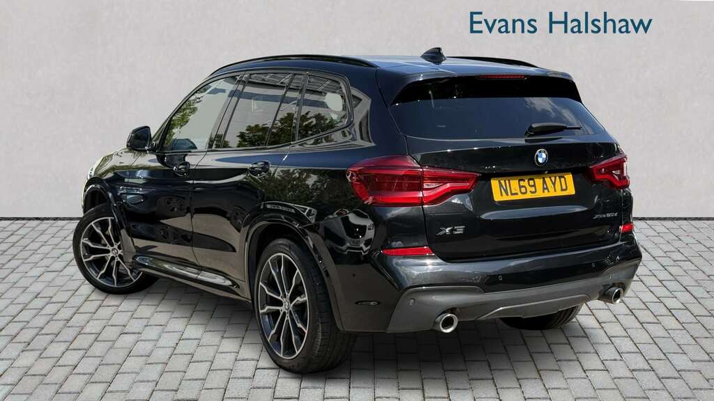 BMW X3 Xdrive20d M Sport Step 2019 NL69AYD Black #2