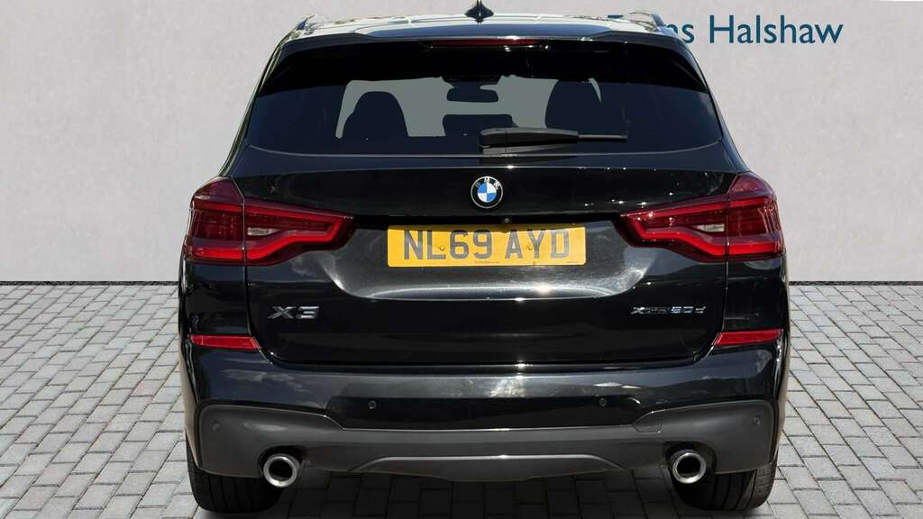 BMW X3 Xdrive20d M Sport Step 2019 NL69AYD Black #4