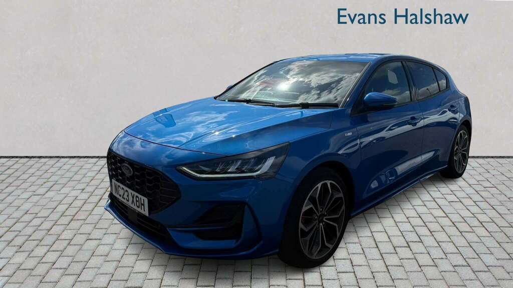 Ford Focus 1.0 Ecoboost Hybrid Mhev 155 St-line X 20 NC23XOH Blue #6