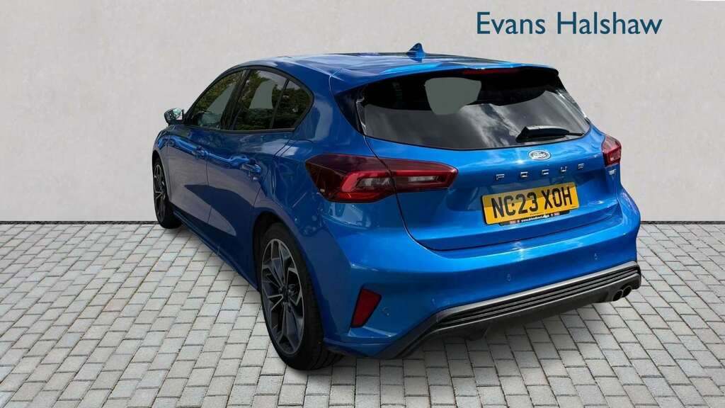 Ford Focus 1.0 Ecoboost Hybrid Mhev 155 St-line X 20 NC23XOH Blue #4