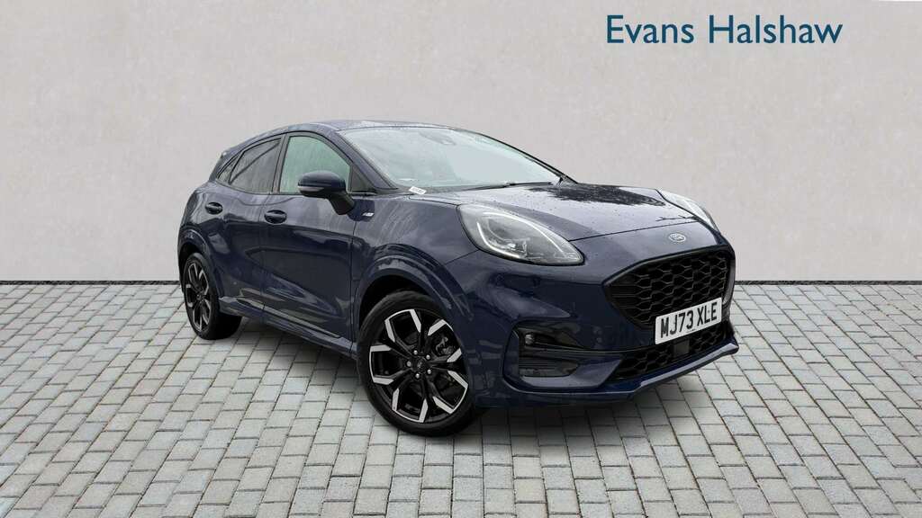 Ford Puma 1.0 Ecoboost Hybrid Mhev St-line X Dct 2023 Blue