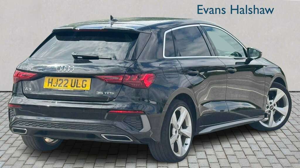 Audi A3 35 Tfsi S Line S Tronic 2022 HJ22ULG Black #5
