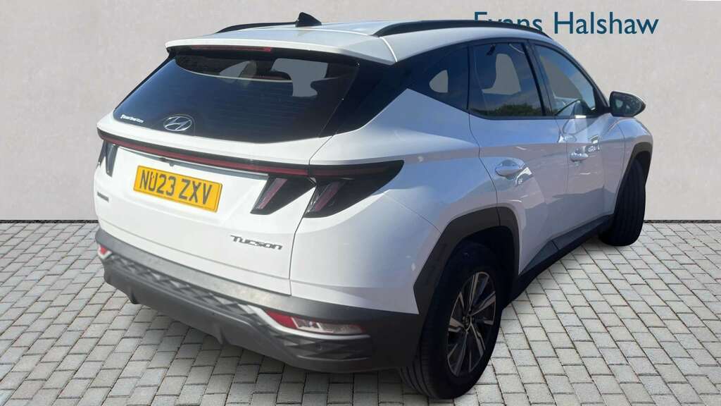 Hyundai Tucson 1.6 Tgdi Se Connect 2Wd 2023 NU23ZXV White #4