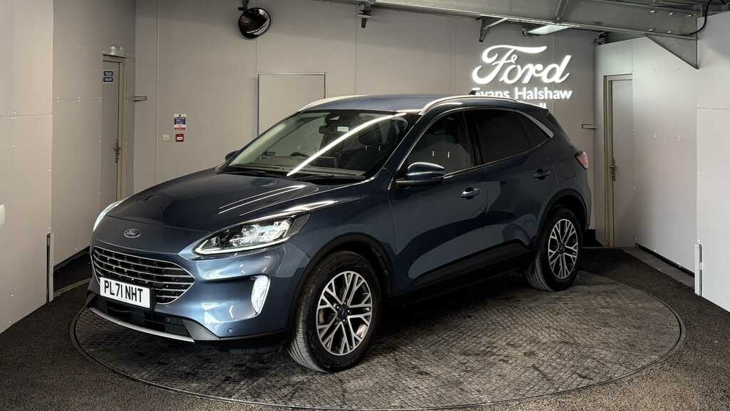 Ford Kuga 1.5 Ecoblue Titanium Edition 2022 Blue #2