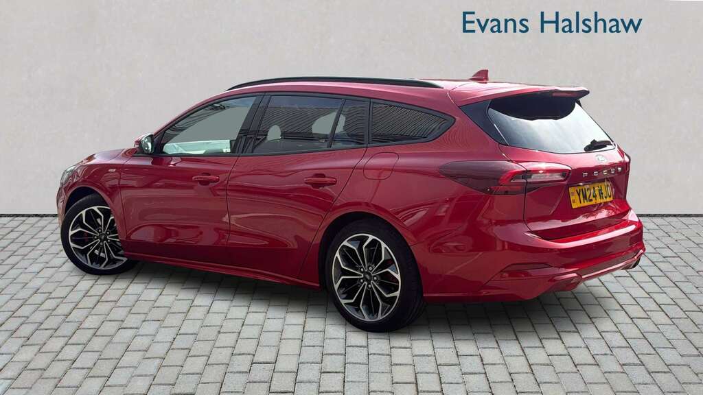 Ford Focus 1.0 Ecoboost Hybrid Mhev 155 St-line X 20 YM24WJO Red #2