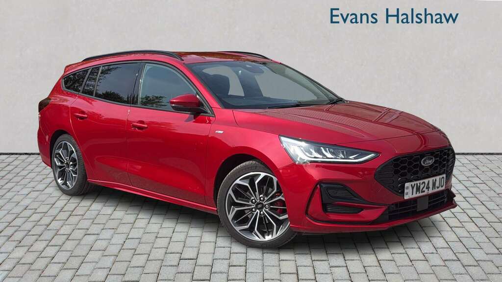 Ford Focus 1.0 Ecoboost Hybrid Mhev 155 St-line X 20 Red