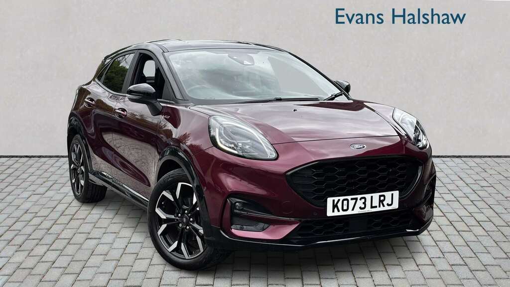 Ford Puma 1.0 Ecoboost Hybrid Mhev 155 Vivid Ruby Ed Dct Red