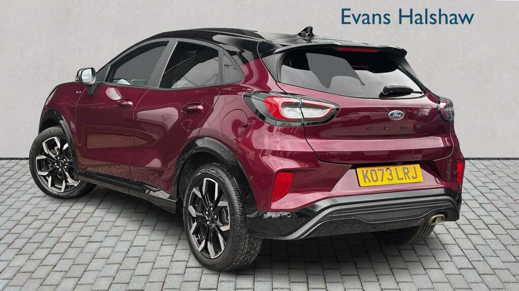 Ford Puma 1.0 Ecoboost Hybrid Mhev 155 Vivid Ruby Ed Dct KO73LRJ Red #6