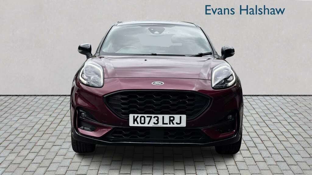 Ford Puma 1.0 Ecoboost Hybrid Mhev 155 Vivid Ruby Ed Dct KO73LRJ Red #2