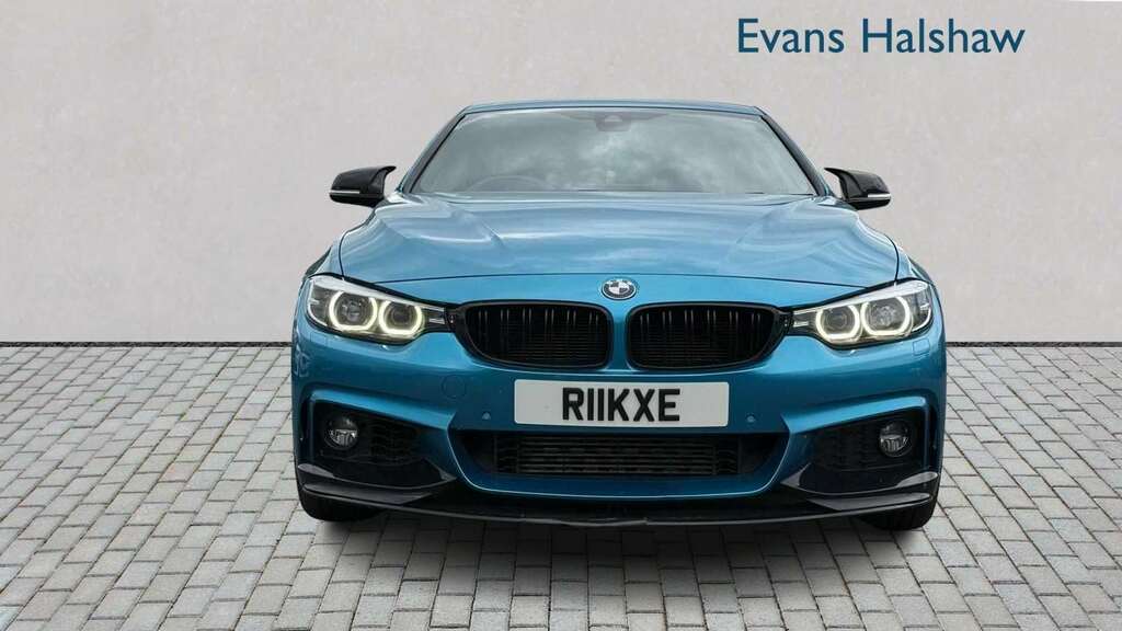 BMW 4 Series 435D Xdrive M Sport Professional Media Blue #2