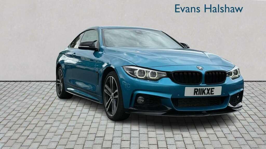 BMW 4 Series 435D Xdrive M Sport Professional Media Blue
