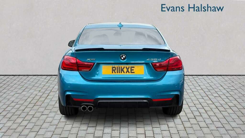 BMW 4 Series 435D Xdrive M Sport Professional Media Blue #6