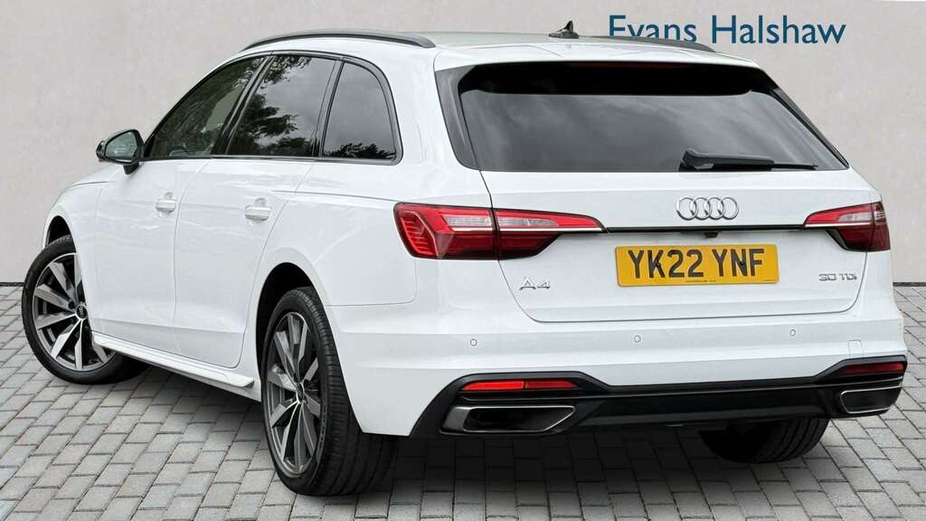 Audi A4 30 Tdi Sport Edition S Tronic 2022 YK22YNF White #2