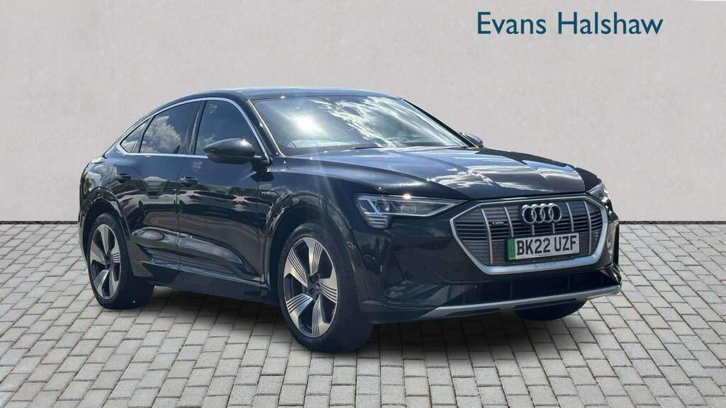 Audi E-tron 230Kw 50 Quattro 71Kwh S Line 2022 Black