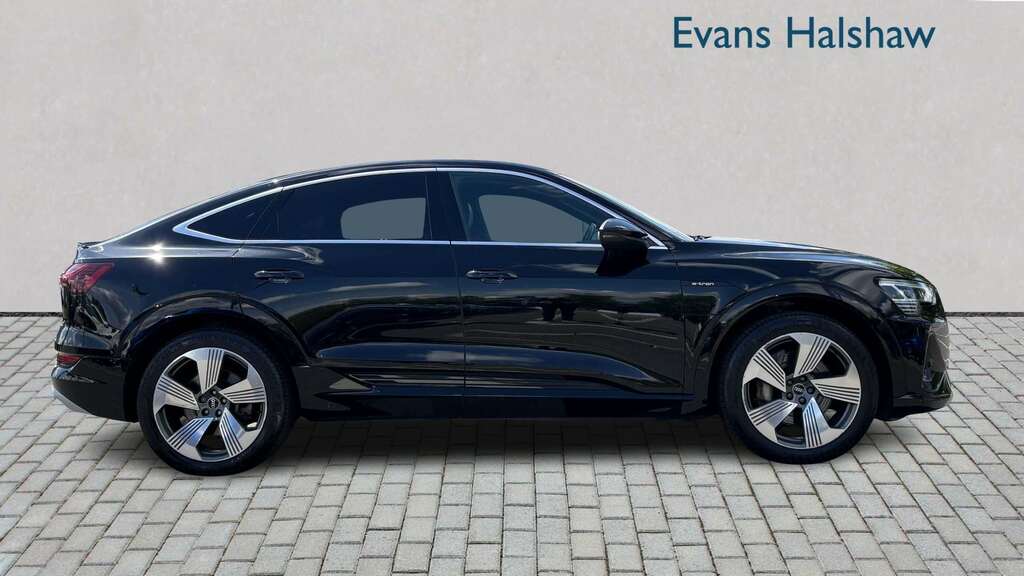 Audi E-tron 230Kw 50 Quattro 71Kwh S Line 2022 BK22UZF Black #5