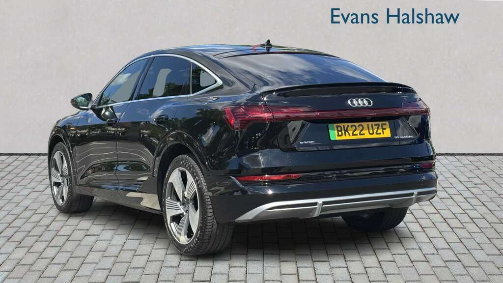 Audi E-tron 230Kw 50 Quattro 71Kwh S Line 2022 BK22UZF Black #2