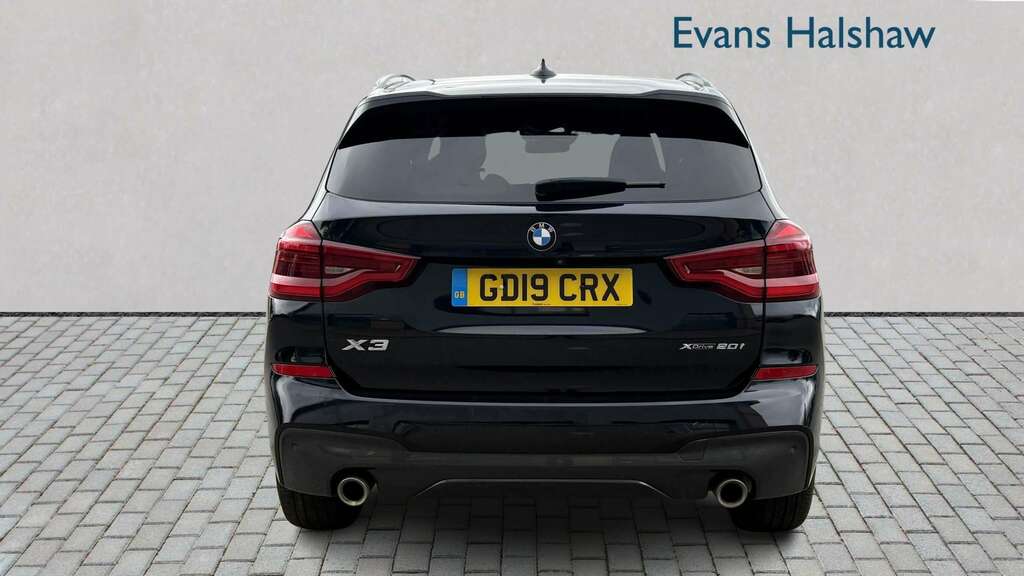 BMW X3 Xdrive20i M Sport Step 2019 GD19CRX Black