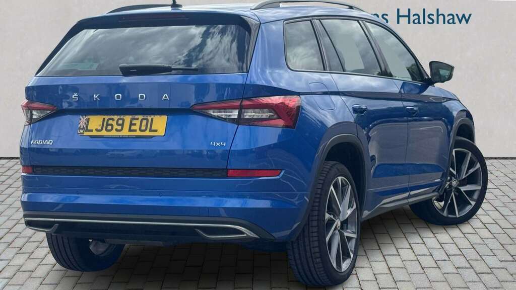 Skoda Kodiaq 2.0 Tdi Sport Line 4X4 Dsg 7 Seat 2019 Blue