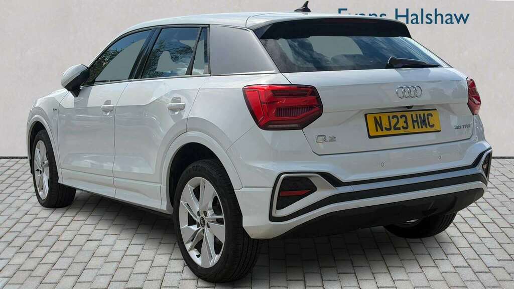 Audi Q2 35 Tfsi S Line S Tronic 2023 NJ23HMC White #2