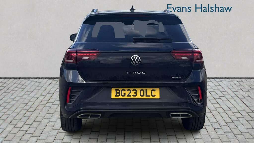 Volkswagen T-Roc 2.0 Tsi 4Motion R-line Dsg 2023 BG23OLC Black #4