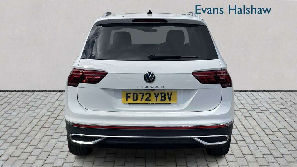Volkswagen Tiguan 1.5 Tsi 150 Elegance Dsg 2023 FD72YBV White #3