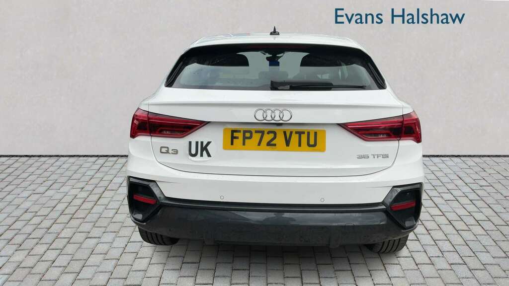 Audi Q3 35 Tfsi Sport S Tronic 2022 FP72VTU White #5
